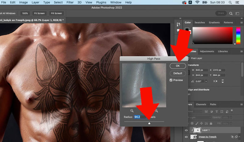 adjust it in Smart Filter