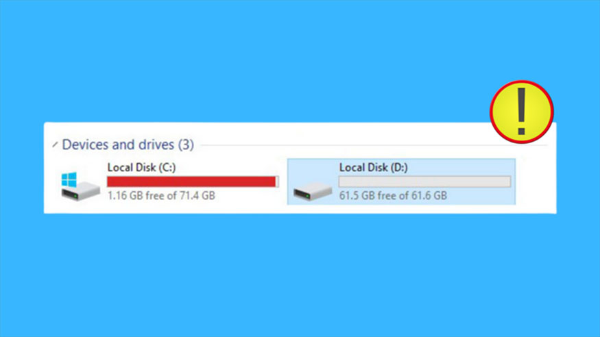 Hard drive (C drive) full 