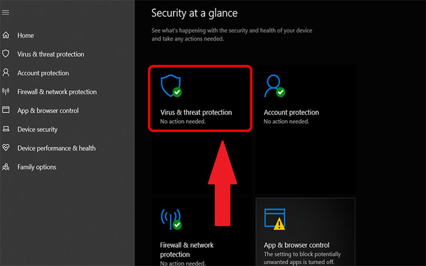 Remove viruses on your computer 
