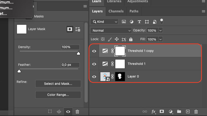Press the keyboard shortcut Ctrl (Command) + J to duplicate the Layer