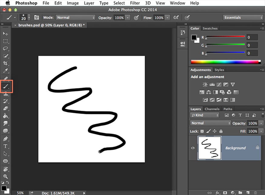 The Brush Tool