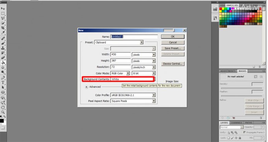 Create a new file with the desired size 