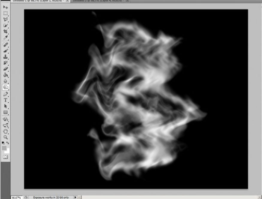 Repeat steps 5 to 8 to create the perfect smoke brush