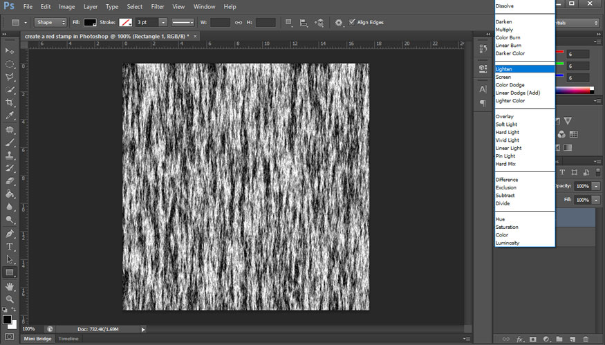 set the Blending mode for the last layer to Lighten