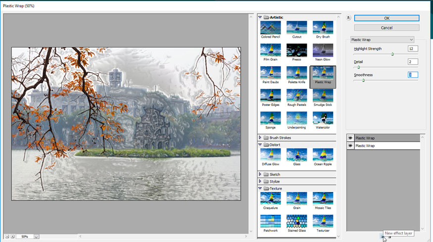 Create another Effects layer