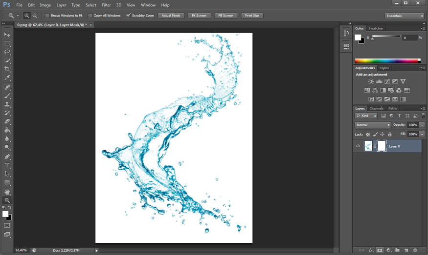 Add vector mask