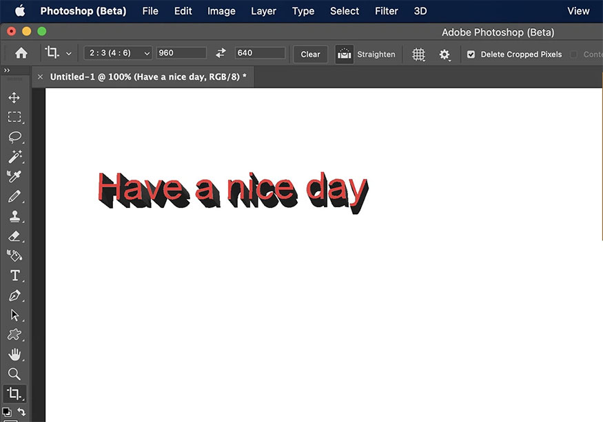 change the angle and position of the subject by using the mouse