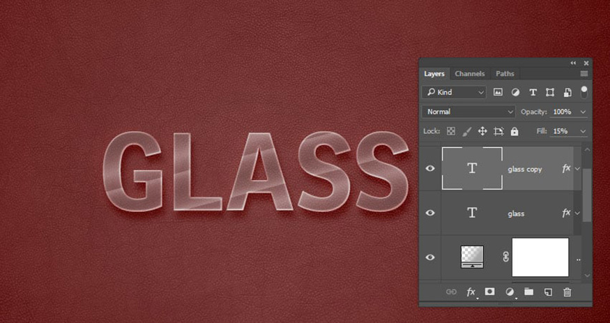 Decrease Fill of the first copy layer to 0