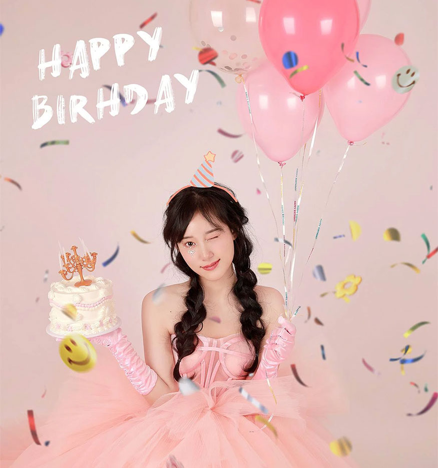 Birthday concept