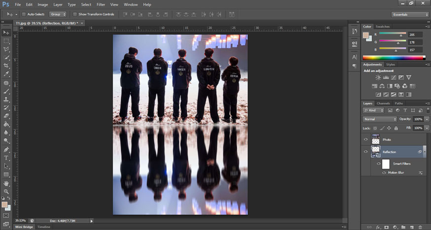 Motion Blur filter