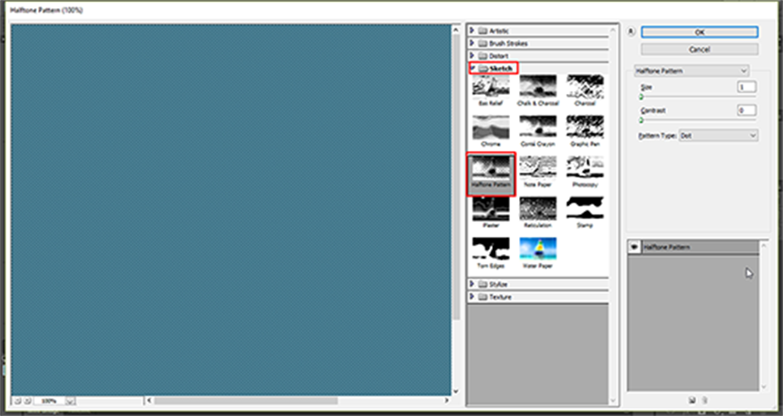 Halftone Pattern