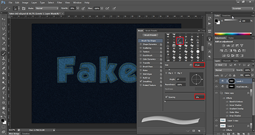 Brush Tip Shape