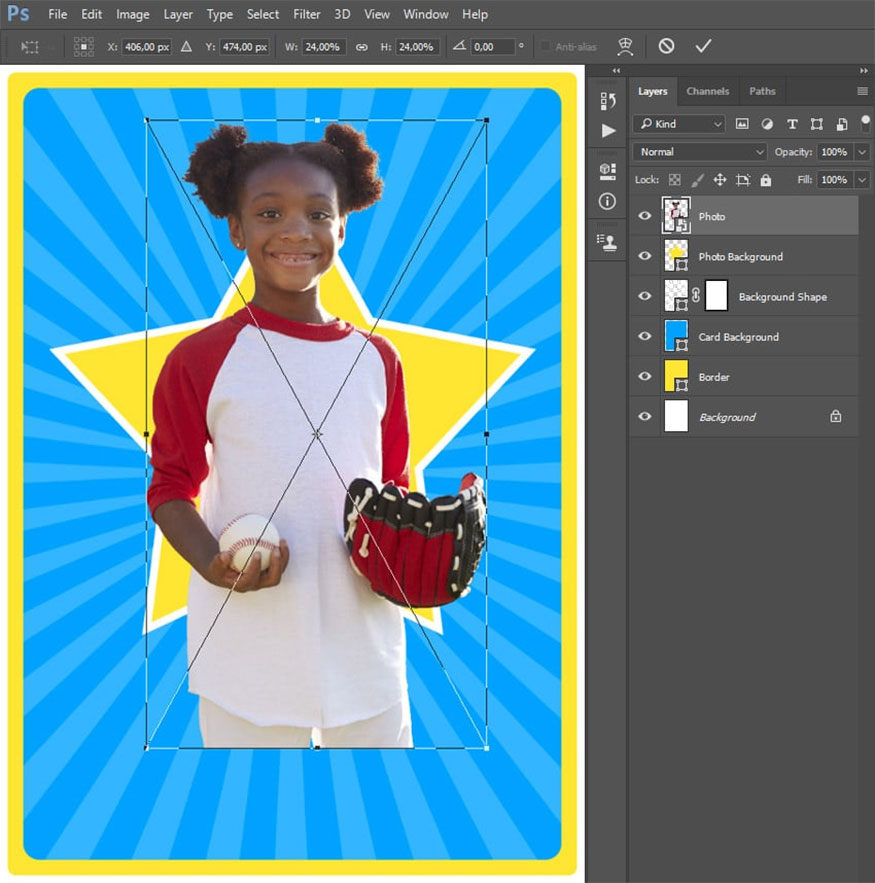 select an existing image