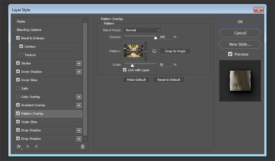 Add Pattern Overla