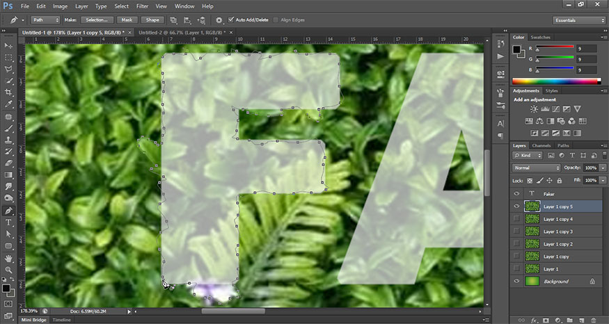 select Pen Tool