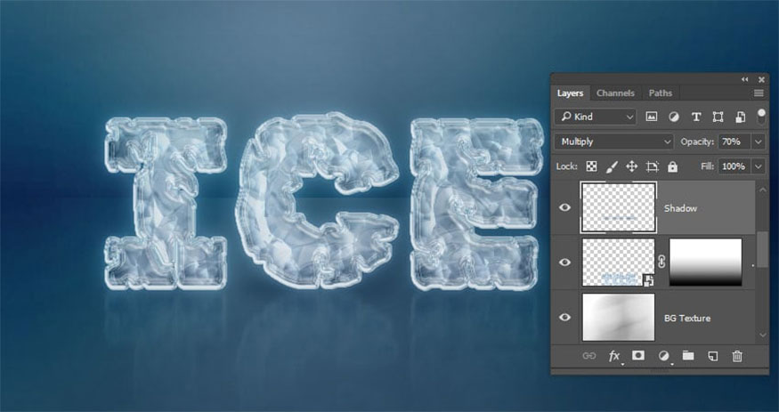 Change Blend Mode of the Shadow layer