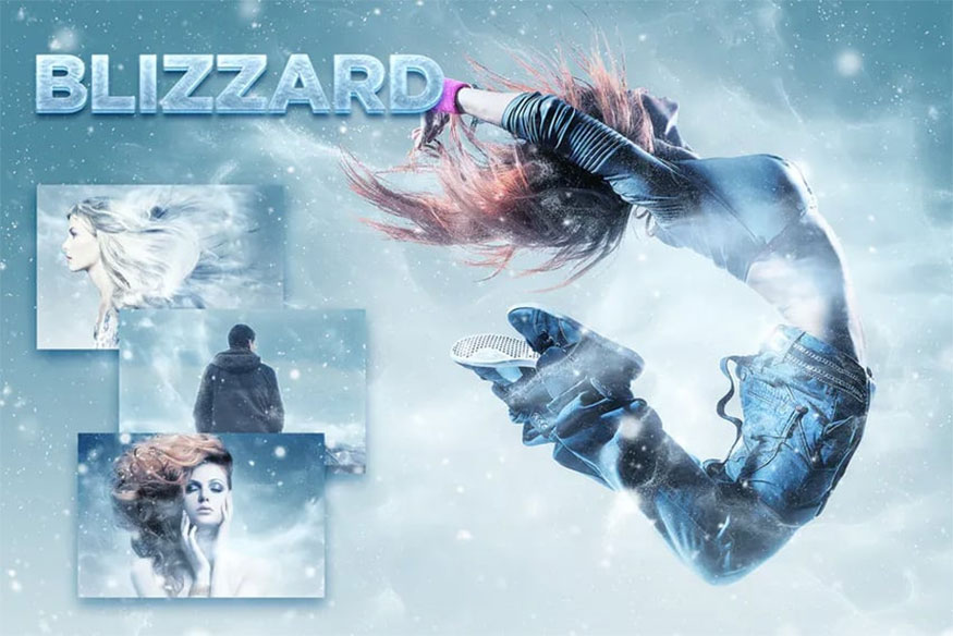Blizzard effect 