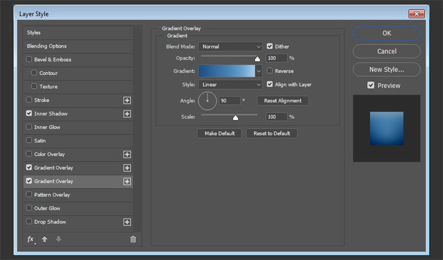 Paste Layer Style. 
