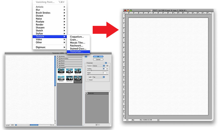 can use Canvas or Texture with a ratio of 80%.