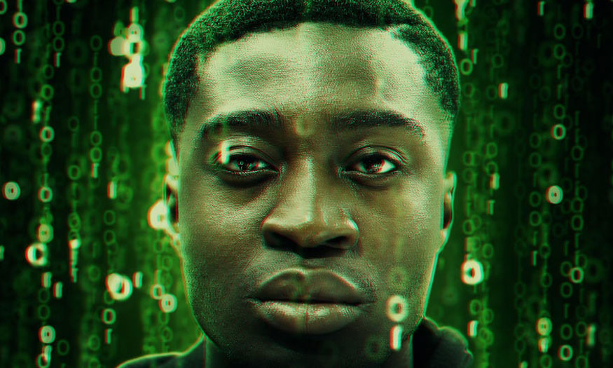 matrix effect in Photoshop