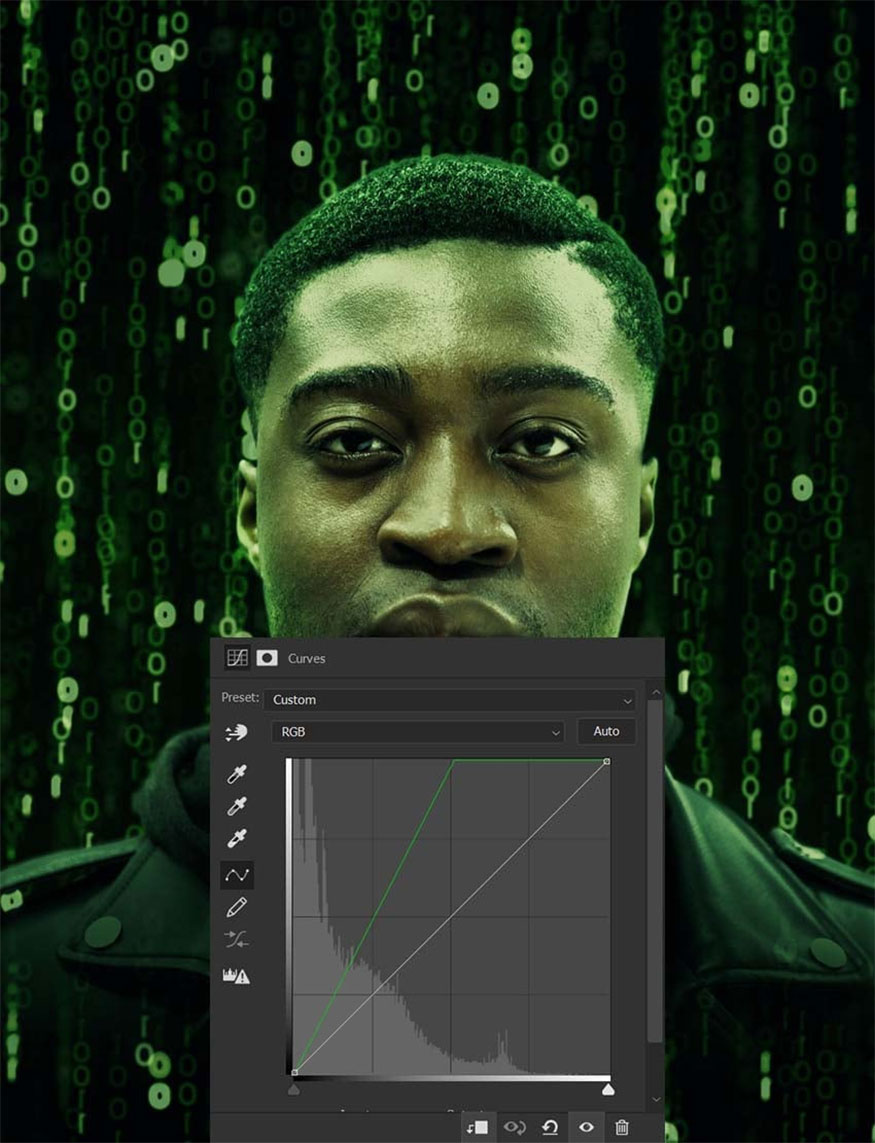 Create and cut the final Curves layer