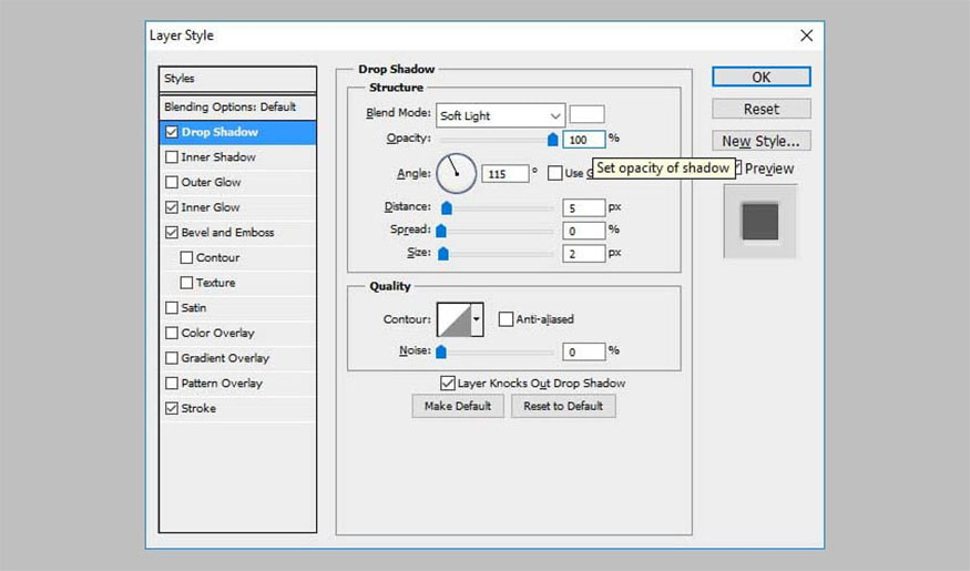 select New Brush Preset