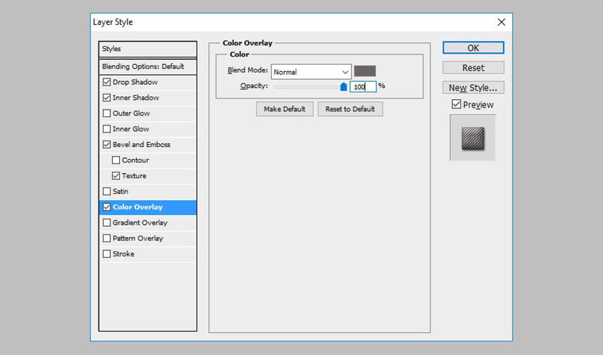 Create new text layers and name them “Embroidered Texture”.