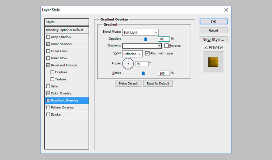 Bevel and Emboss - Texture (Pattern "pixel-pattern-diagonal")