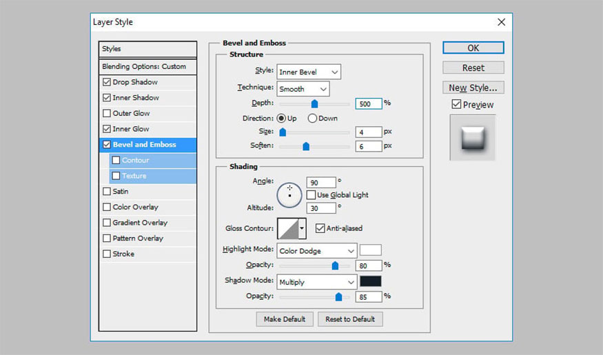 Click on the top right corner of the Brush Panel