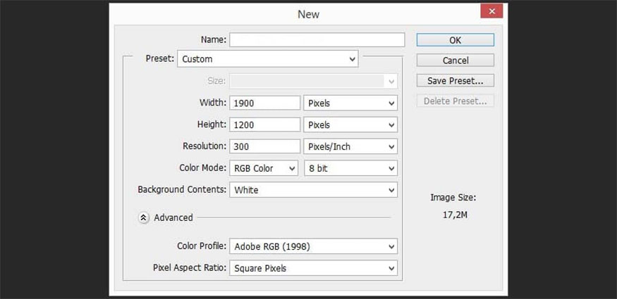Create a new document
