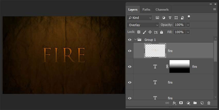 Reset the Blending Mode of the light layer to Soft Light.