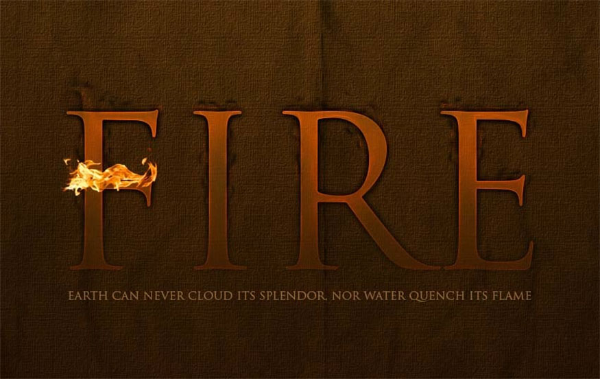 Select the first copy of the flame and press Ctrl-T