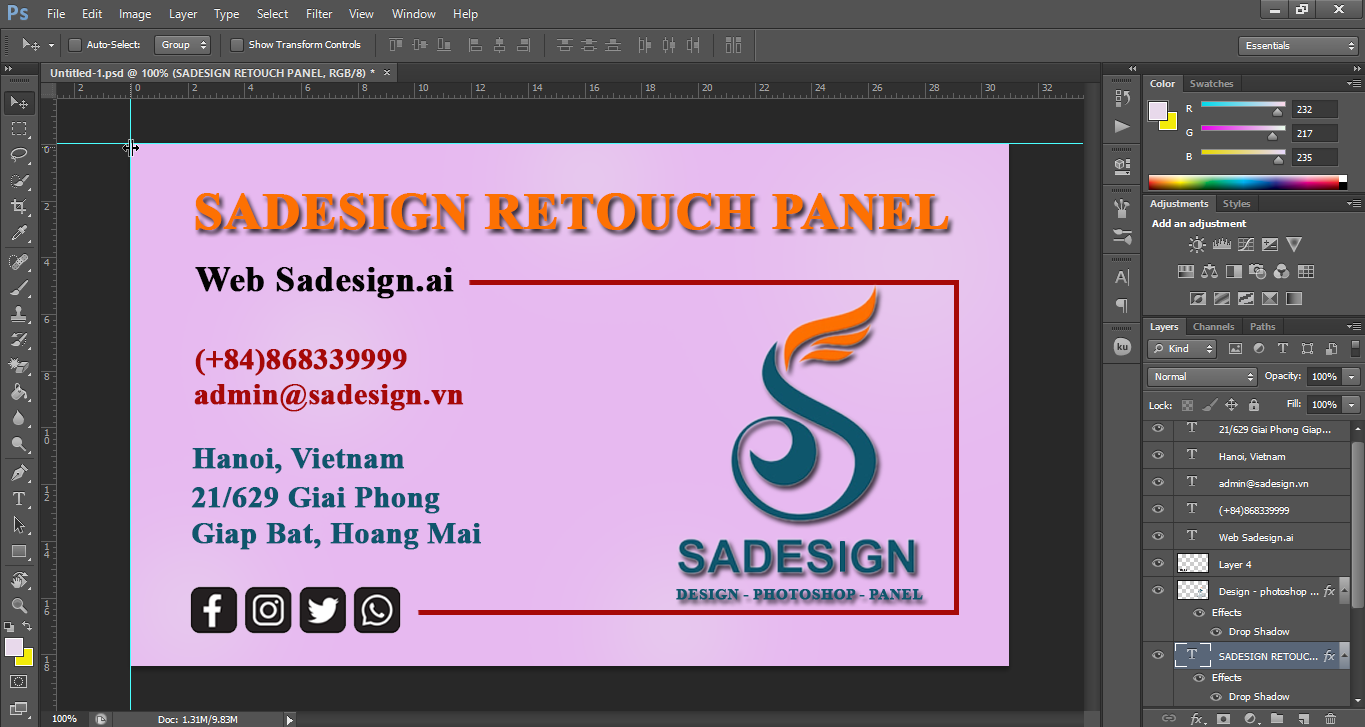 click on the top ruler and drag it down to the top edge of your document