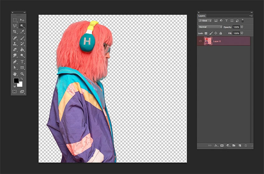 apply a Layer Mask to the main layer
