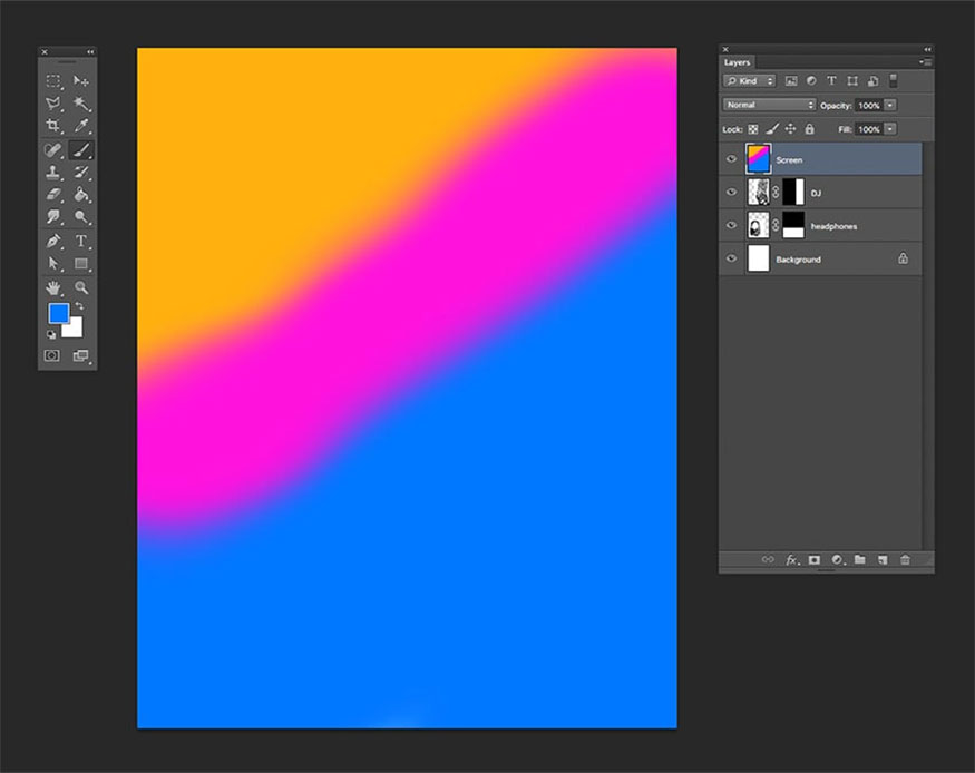 Select the Brush Tool (B) 