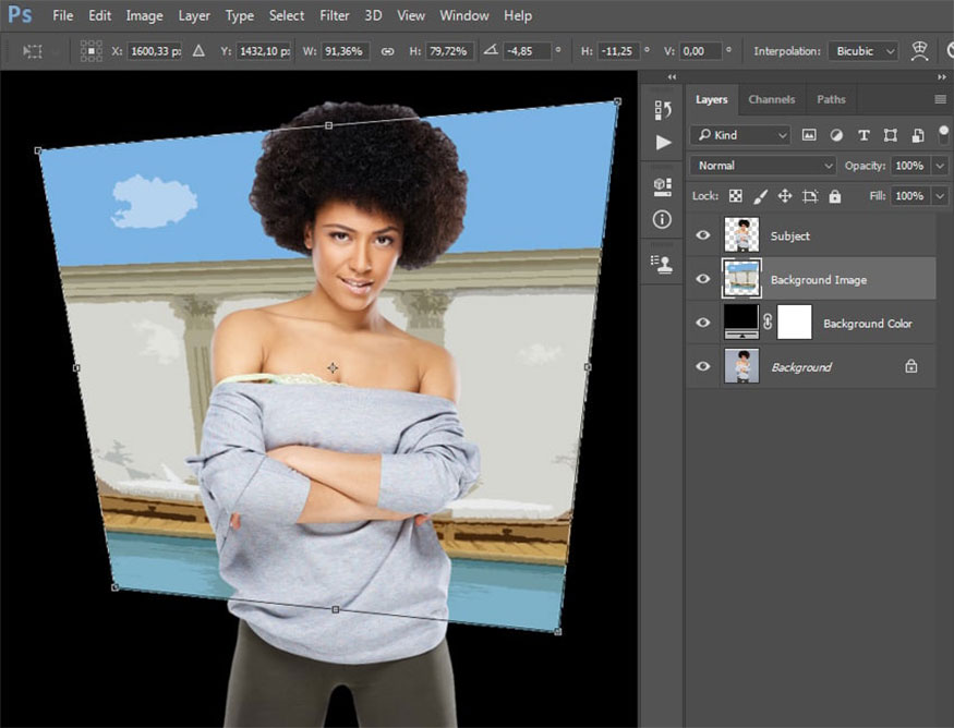 select Apply Layer Mask