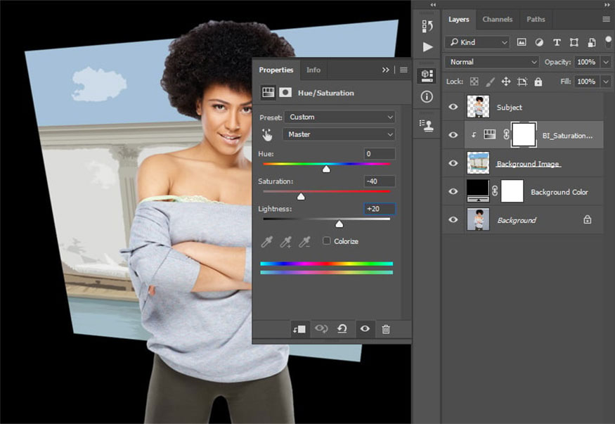 create a clipping mask