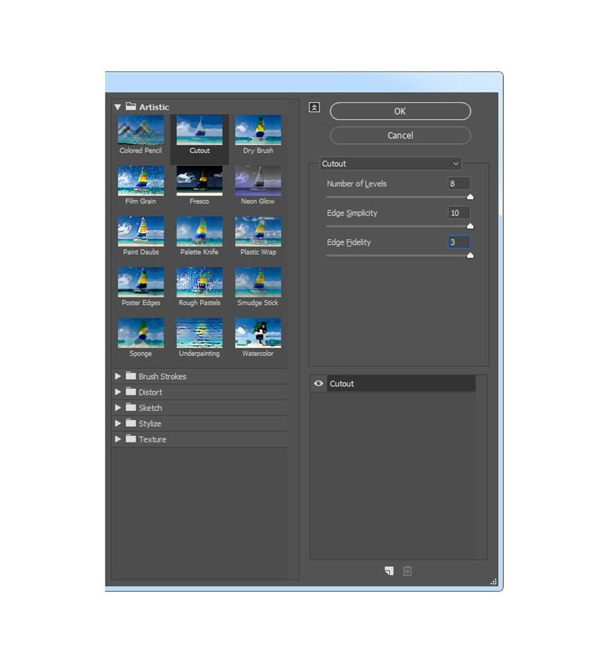 Right-click on this layer and select Rasterize Layer