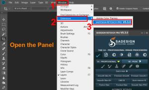 Instructions for Installing Sadesign Retouch Panel on Mac OS