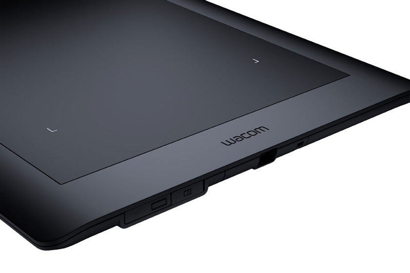 Wacom tablet size