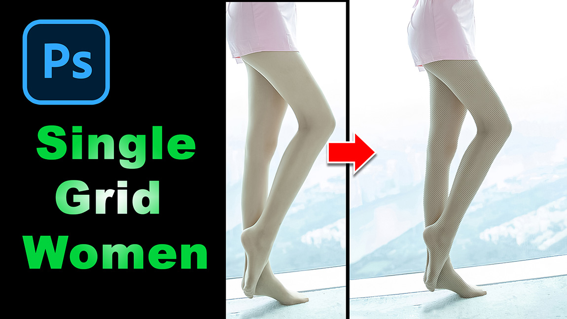 Create a Single Grid Sock for Women