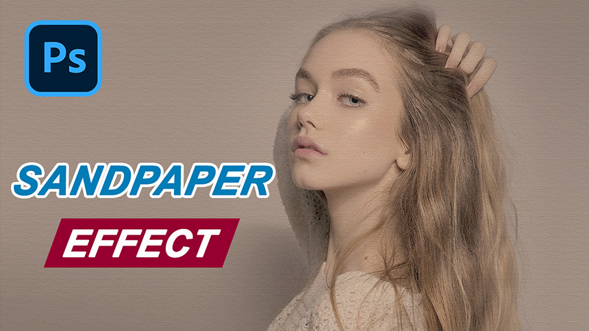 Create a Photo Effect Overlaid With Sandpaper