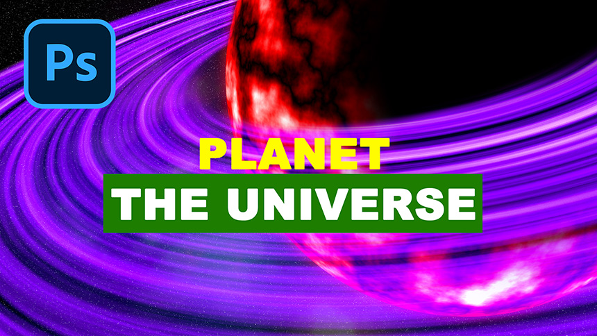 Creating a Planet Surrounded by Cosmic Dust Rings