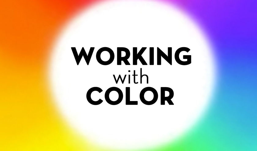 Working with color: Check out the look of the Louis Vuitton brand